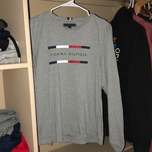 Tommy Hilfiger gray long sleeve